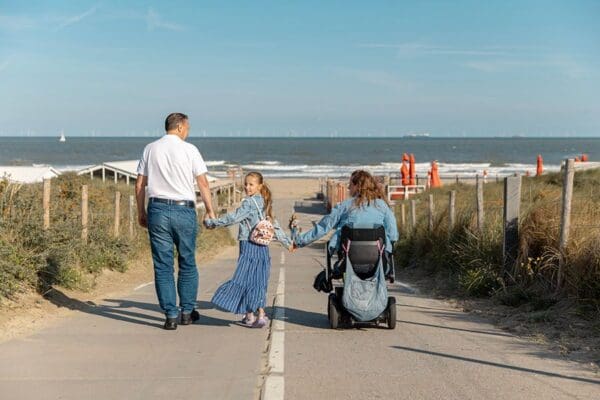 Moeder, topsporter en rolstoelgebruiker